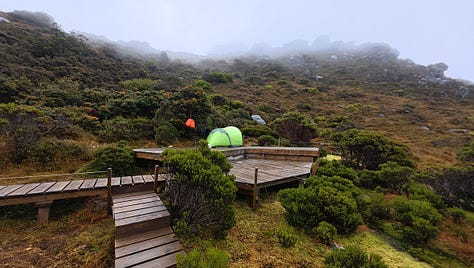 High Moor campsite