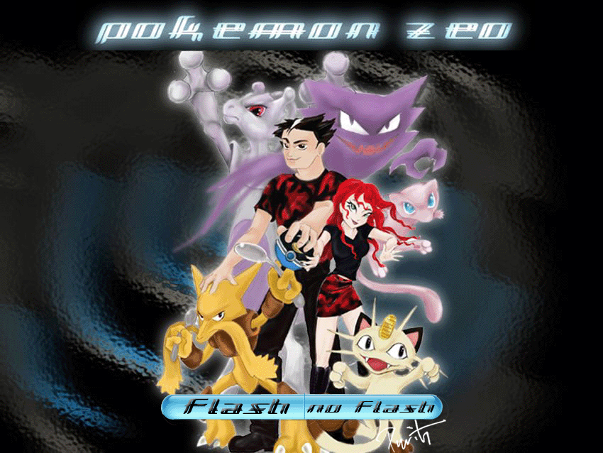 The Pokémon Zeo! splash page from June 2001