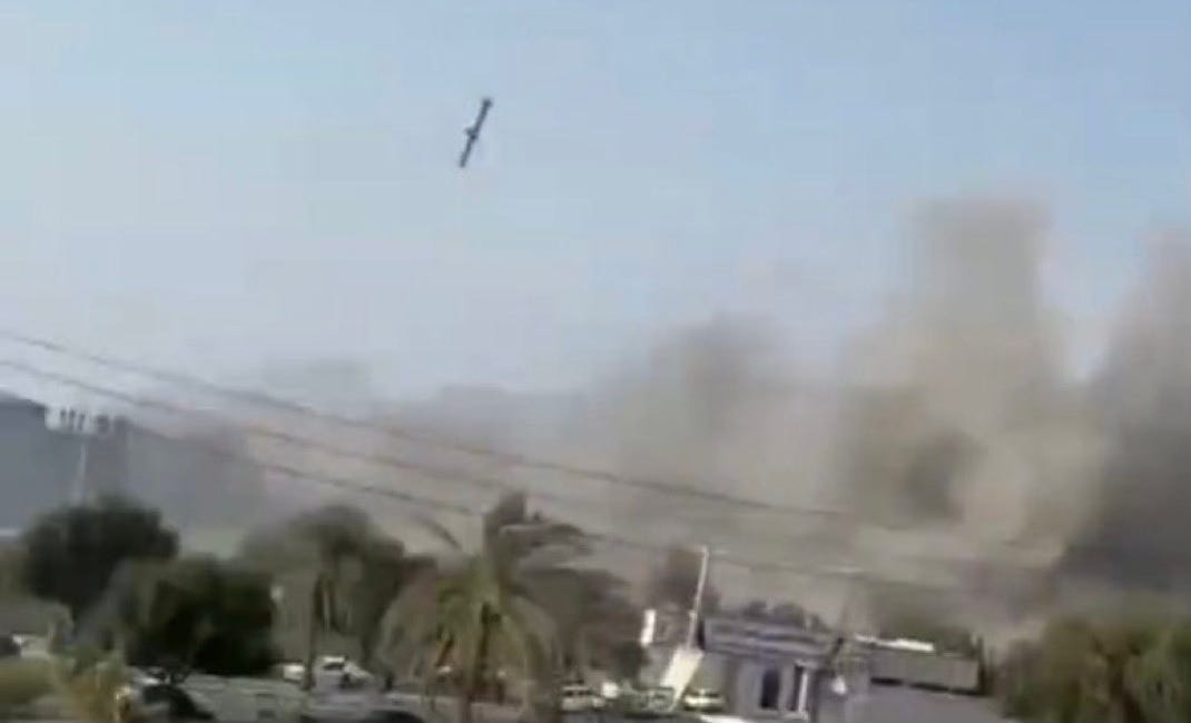 🚨BREAKING: Verified Video of American Military Dropping an American Tomahawk Missile on the School for Girls in Iran