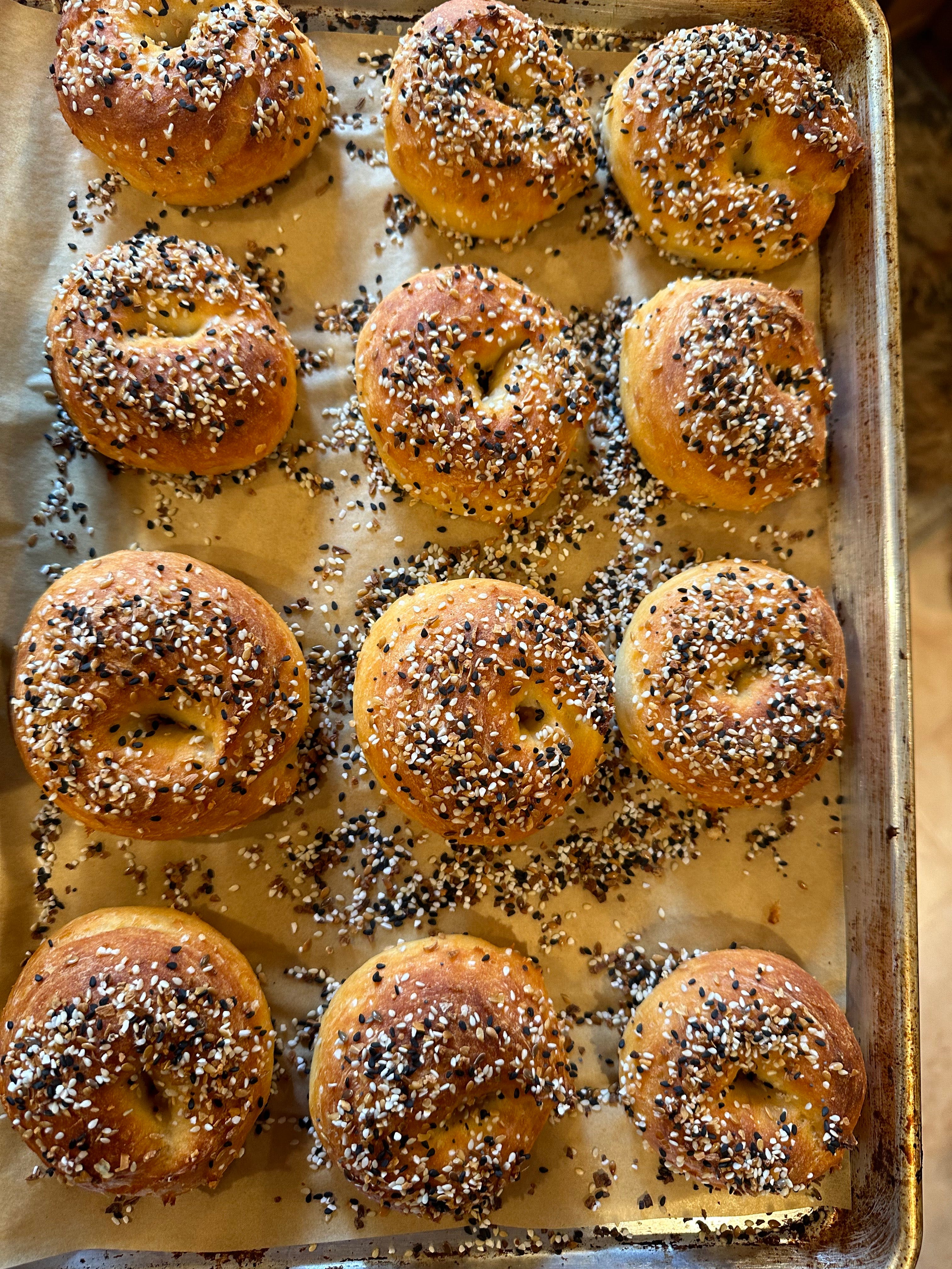 EASY protein bagels - by Anna Person, CFNC - Anna Person
