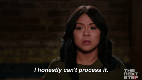 A woman says I honestly can't process it A woman says I honestly can't process it