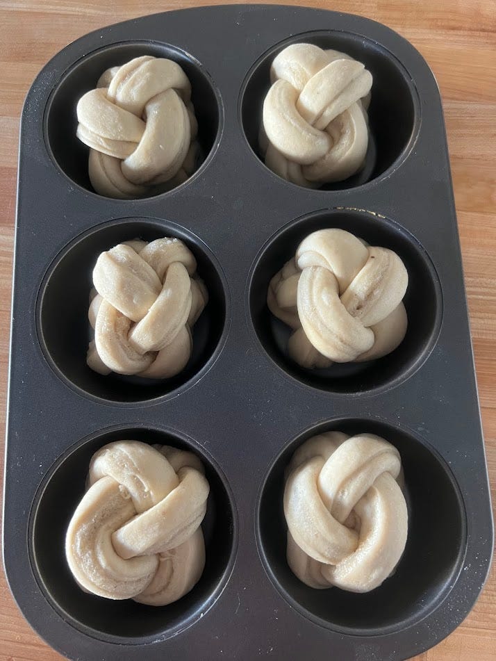 Triple Vanilla Buns! - by Laila - The Early Risers