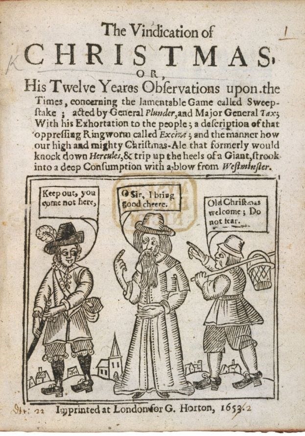 Christmas Cancelled? Nothing is new, ask the puritans of 1647 by Dr Rachel Foxley | READING HISTORY Christmas Cancelled? Nothing is new, ask the puritans of 1647 by Dr Rachel Foxley | READING HISTORY
