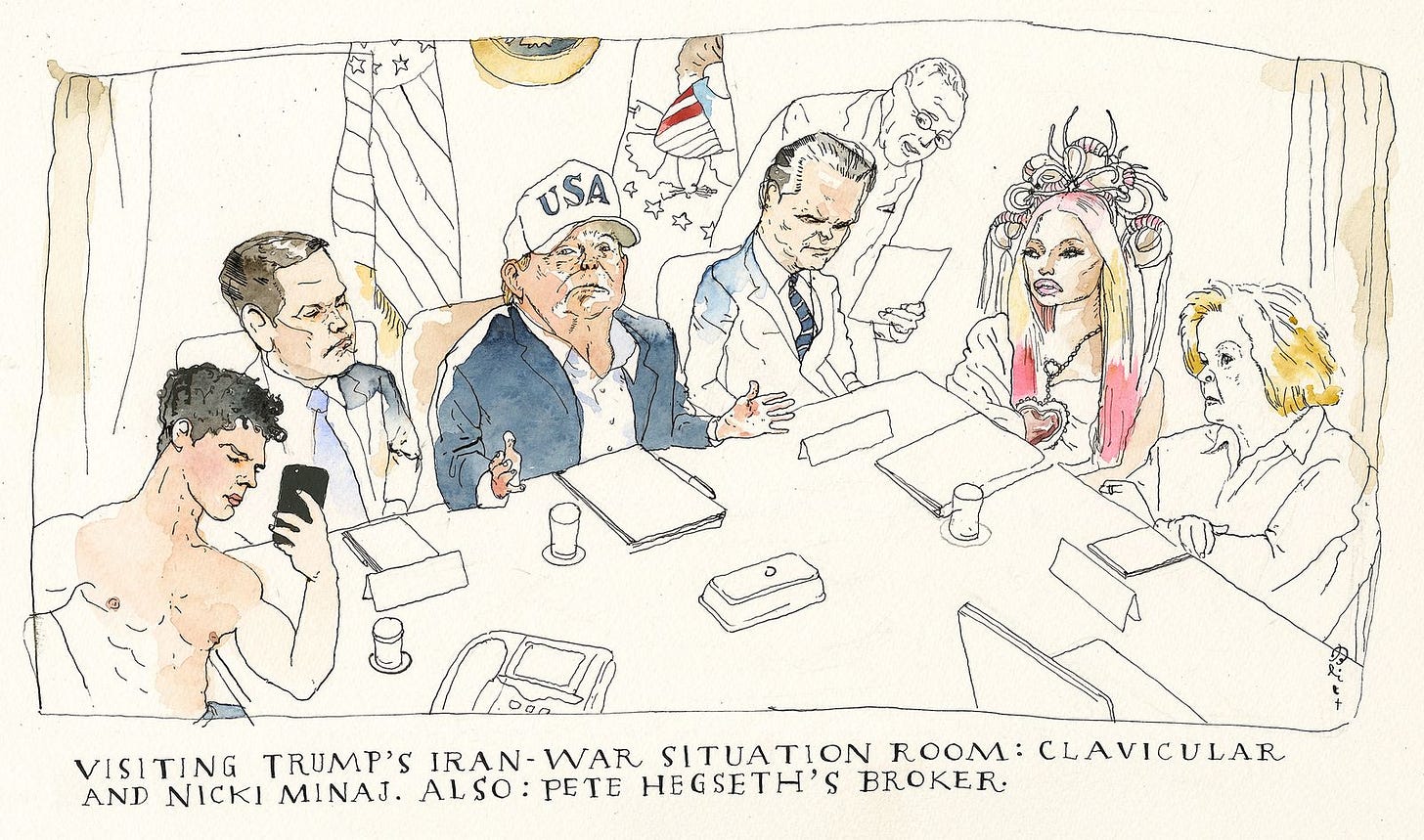 Clavicular and Nicki Minaj join Trump's war room. Clavicular and Nicki Minaj join Trump's war room.