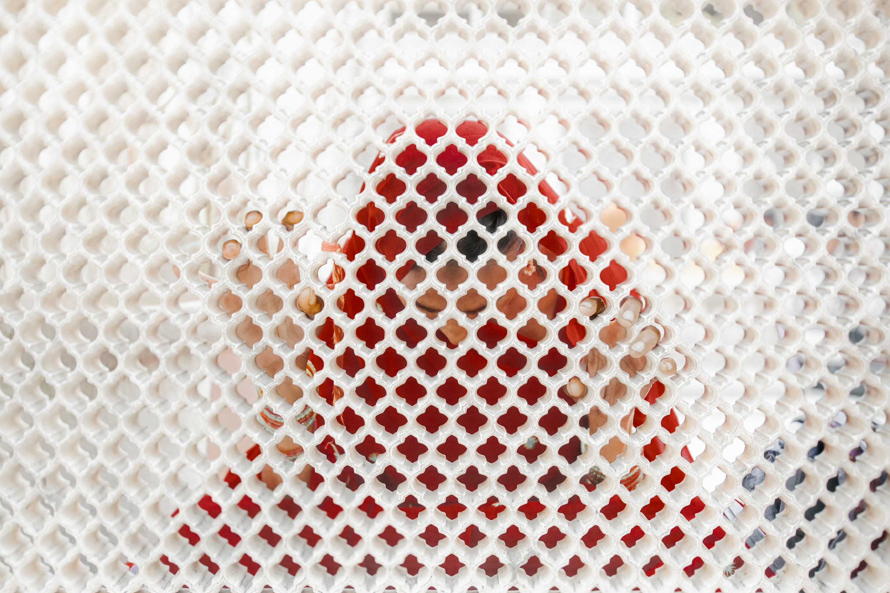 A woman praying outside a sacred shrine where only men are permitted entry. 1/250, ƒ/2.8, ISO 800, 35mm