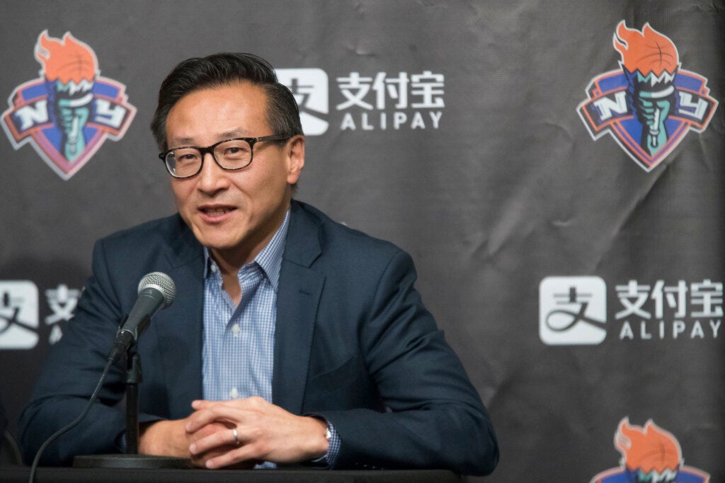 Alibaba co-founder Joe Tsai to buy rest of Nets, arena for $3.4 billion ...