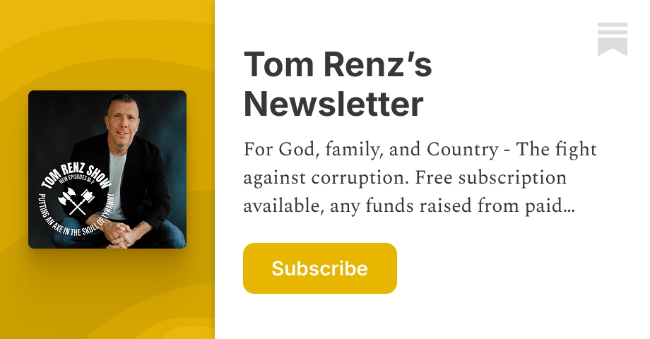 Tom Renz’s Newsletter | Substack