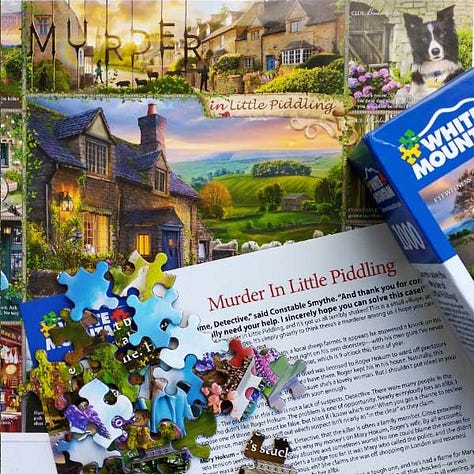 White Mountain Mystery Puzzle Murder in Little Piddling