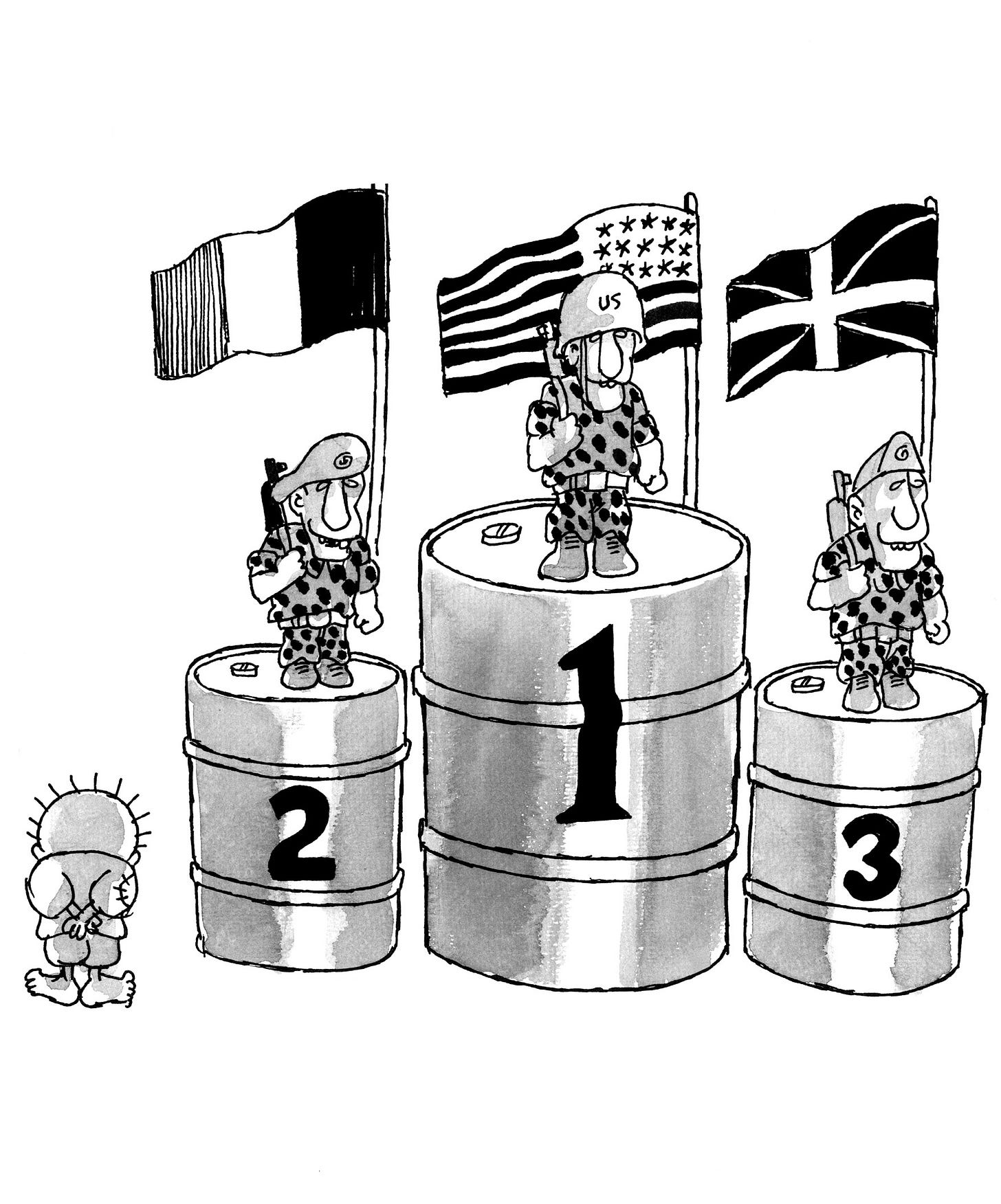 'Amel-Ba'al, Canaan48, Palestine, Art by Naji al-Ali