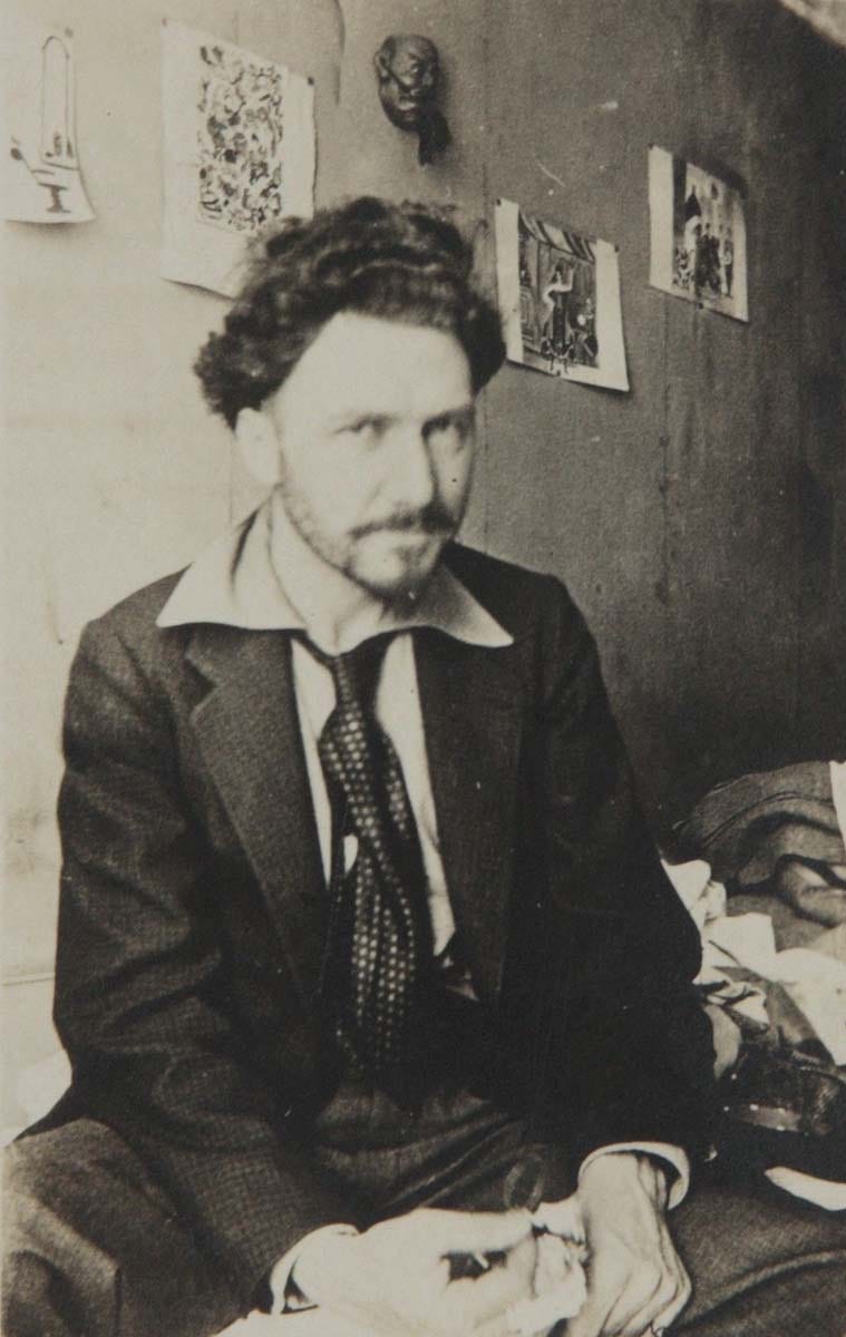Ezra Pound, 1922. Ezra Pound, 1922.