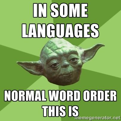 Word Order and Logical Emphasis : Second Language Strategies