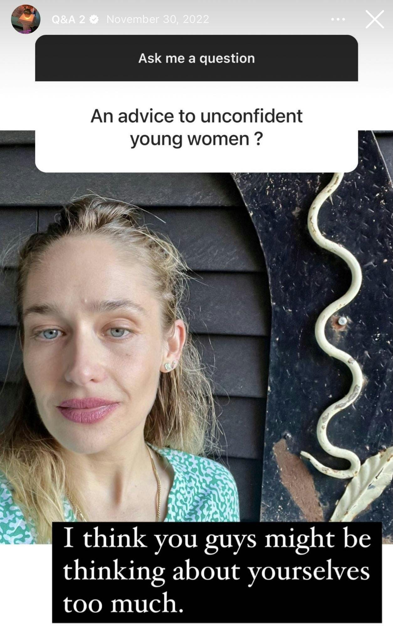 Jemima Kirke's 'I Think You Guys Might Be Thinking About Yourselves Too  Much'