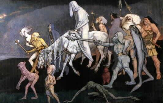 Many of Ireland's mythical early settlers were considered giants. Many of Ireland's mythical early settlers were considered giants.