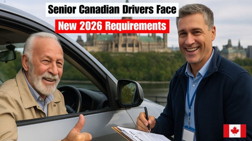 New Test Rules For Senior Canadian Drivers