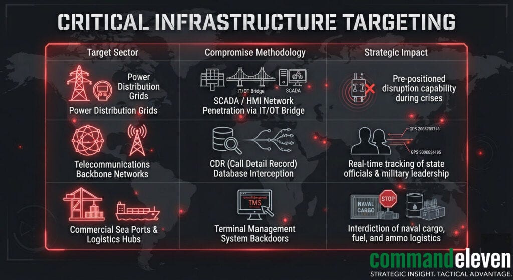 Critical Infrastructure Targeting