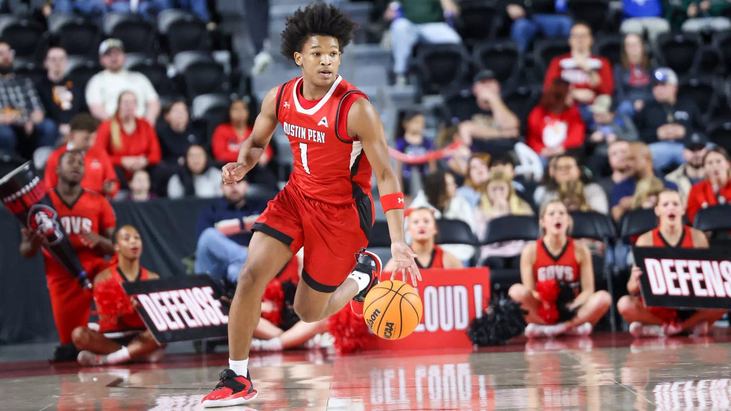 Zyree Collins - Men's Basketball - Austin Peay State University Athletics