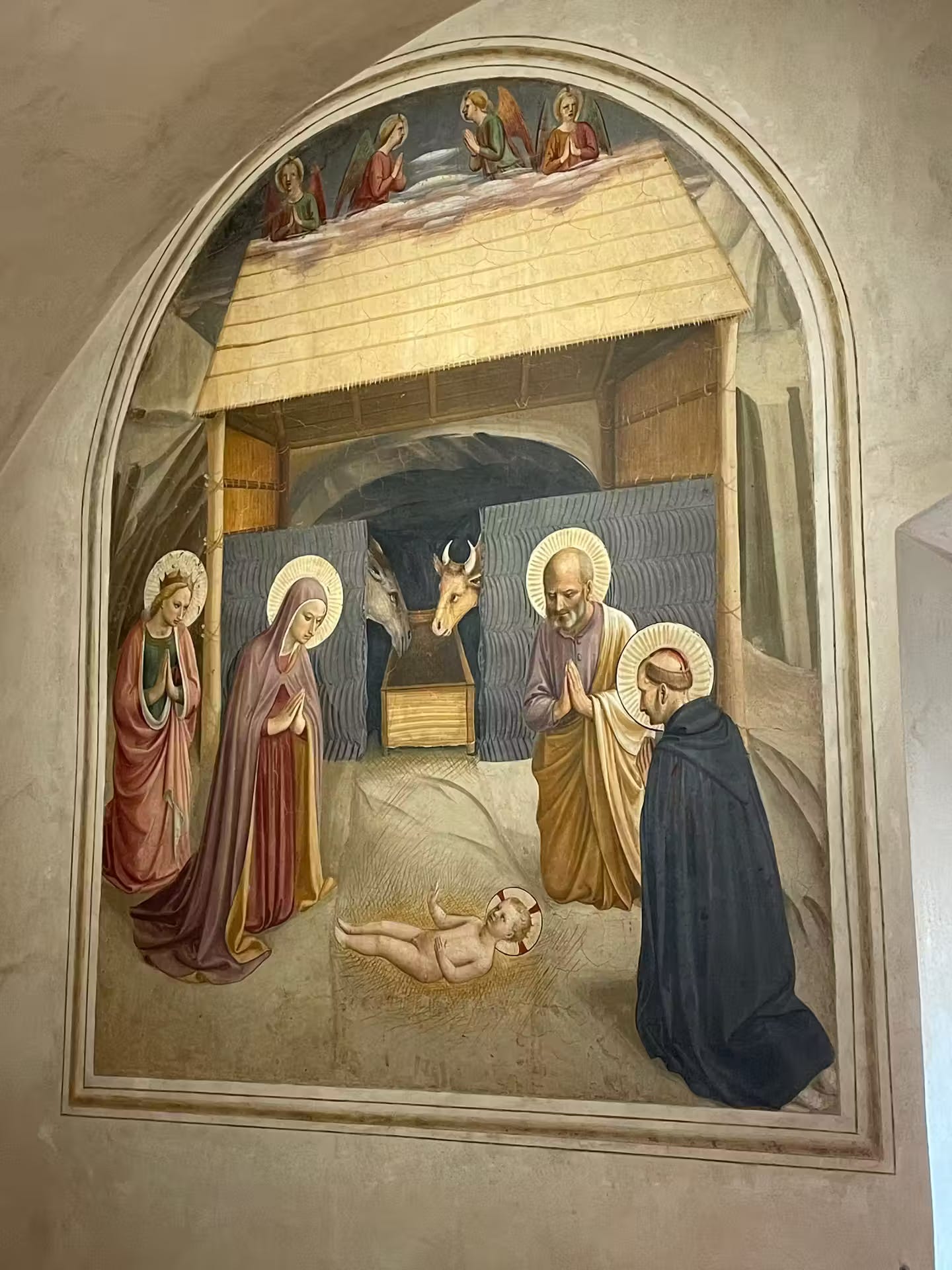 Cell 4, The Crucifixion - Fra Angelico