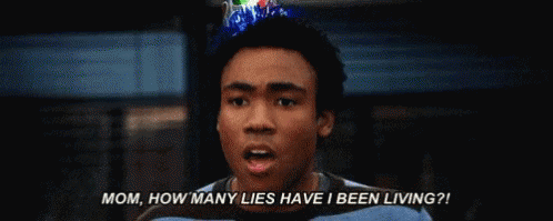Lies Confused GIF - Lies Confused Partyhat - Discover & Share GIFs