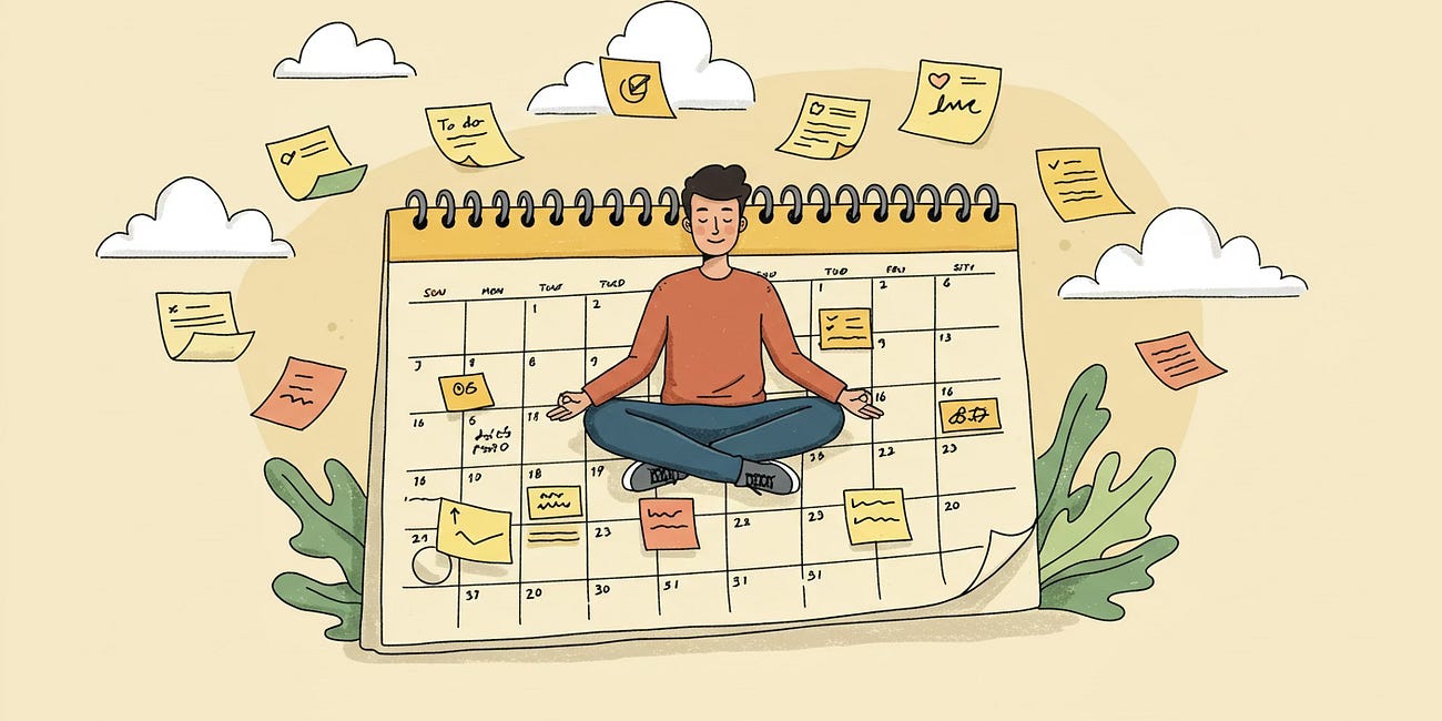 Your calendar is your secret weapon 🗓️