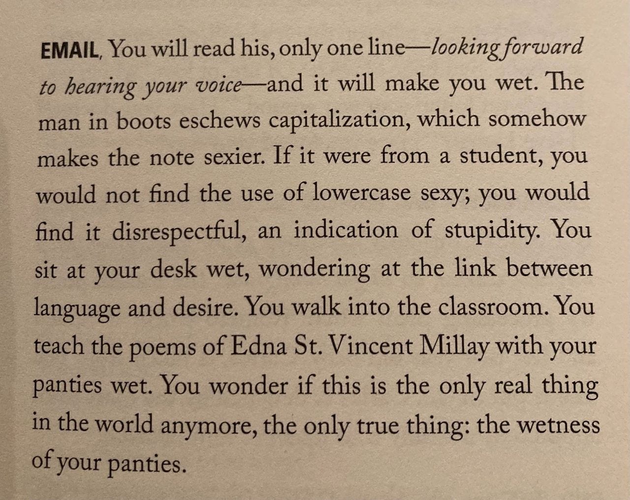 Page taken from "Her 37th Year"