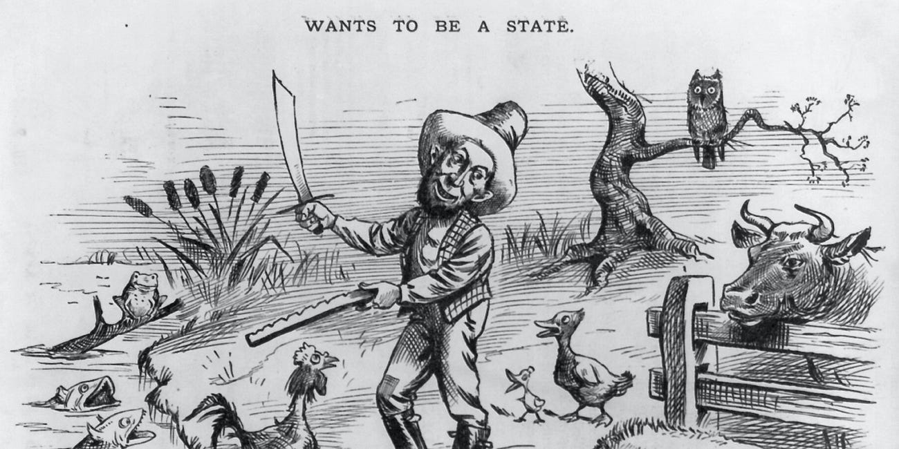 Dakota: Wants to be a state (1888)