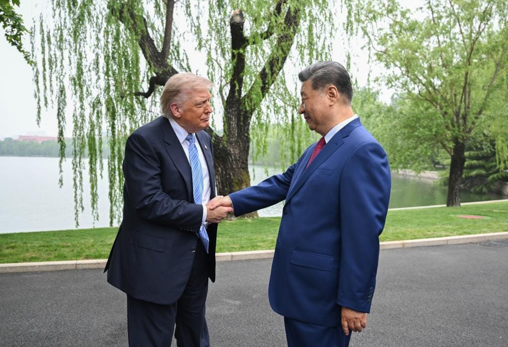 Xi, Trump have private meeting in Beijing -Xinhua