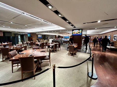 batting cage, lounge