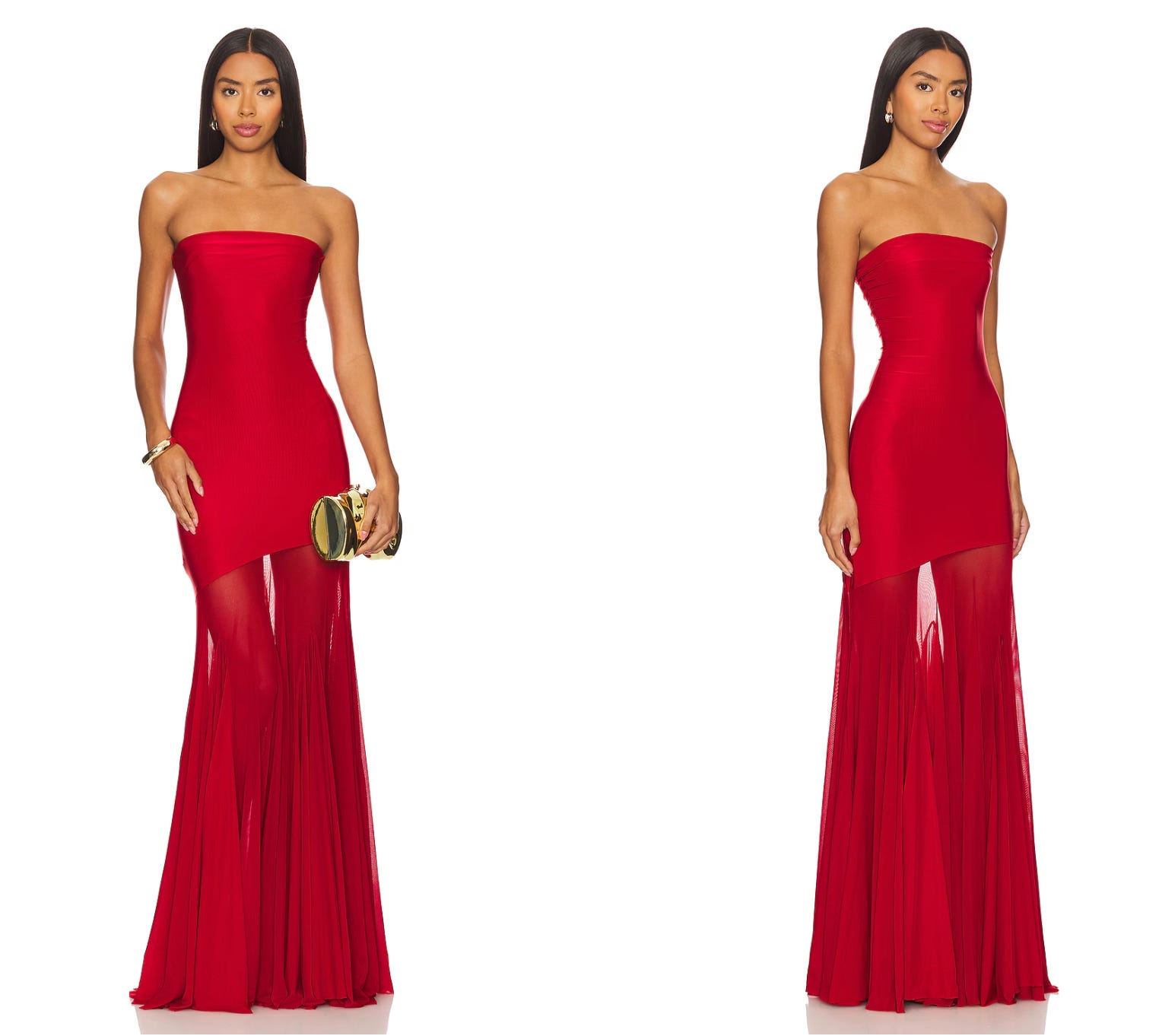 strapless open back dress Sequined Strapless A Line Red Homecoming Dress with Bow Pd566 US0 / Custom Color