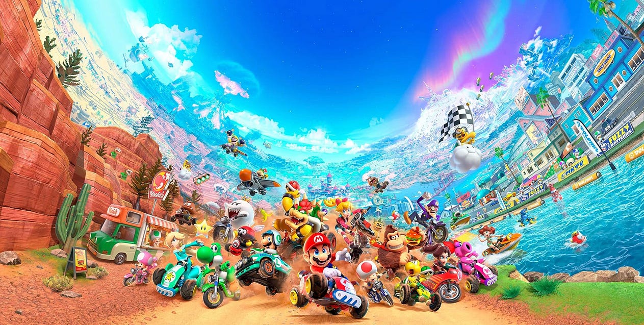 Image from Mario Kart World on Nintendo Switch 2 / Credit: Nintendo Image from Mario Kart World on Nintendo Switch 2 / Credit: Nintendo