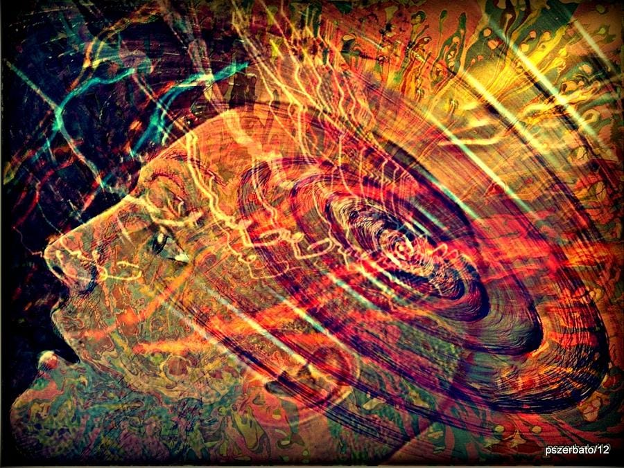 Electromagnetic Waves Digital Art by Paulo Zerbato