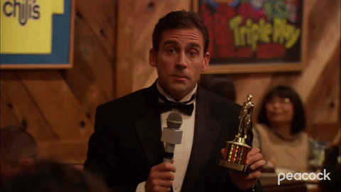 We have a vendor here today who brought in coffee, bagels and donuts, big  fucking donuts with kids cereal and cookie topping. My... –  @justanothertheofficeblog on Tumblr