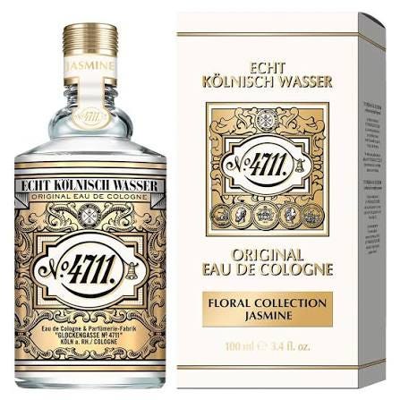 4711 Floral Collection Jasmine Eau de Cologne for Women 100ml - Delicate Fragrance with Soft Jasmine Floral Notes : Amazon.co.uk: Beauty