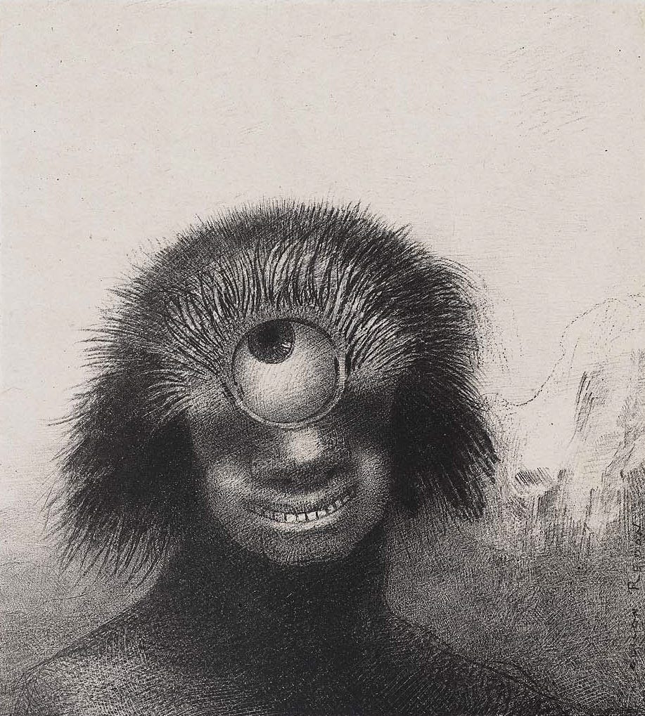 Les Origines — Plate 3 by Odilon Redon | Obelisk Art History