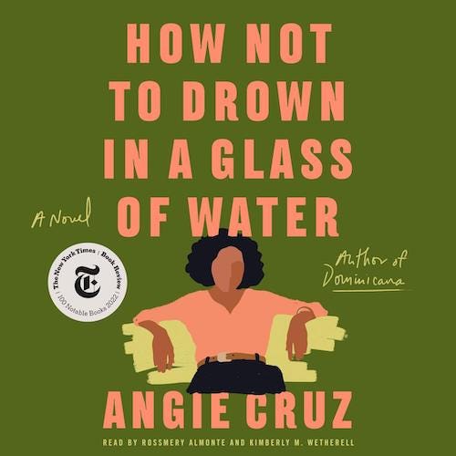 cover image How Not To Drown in a Glass of Water by Angie Cruz