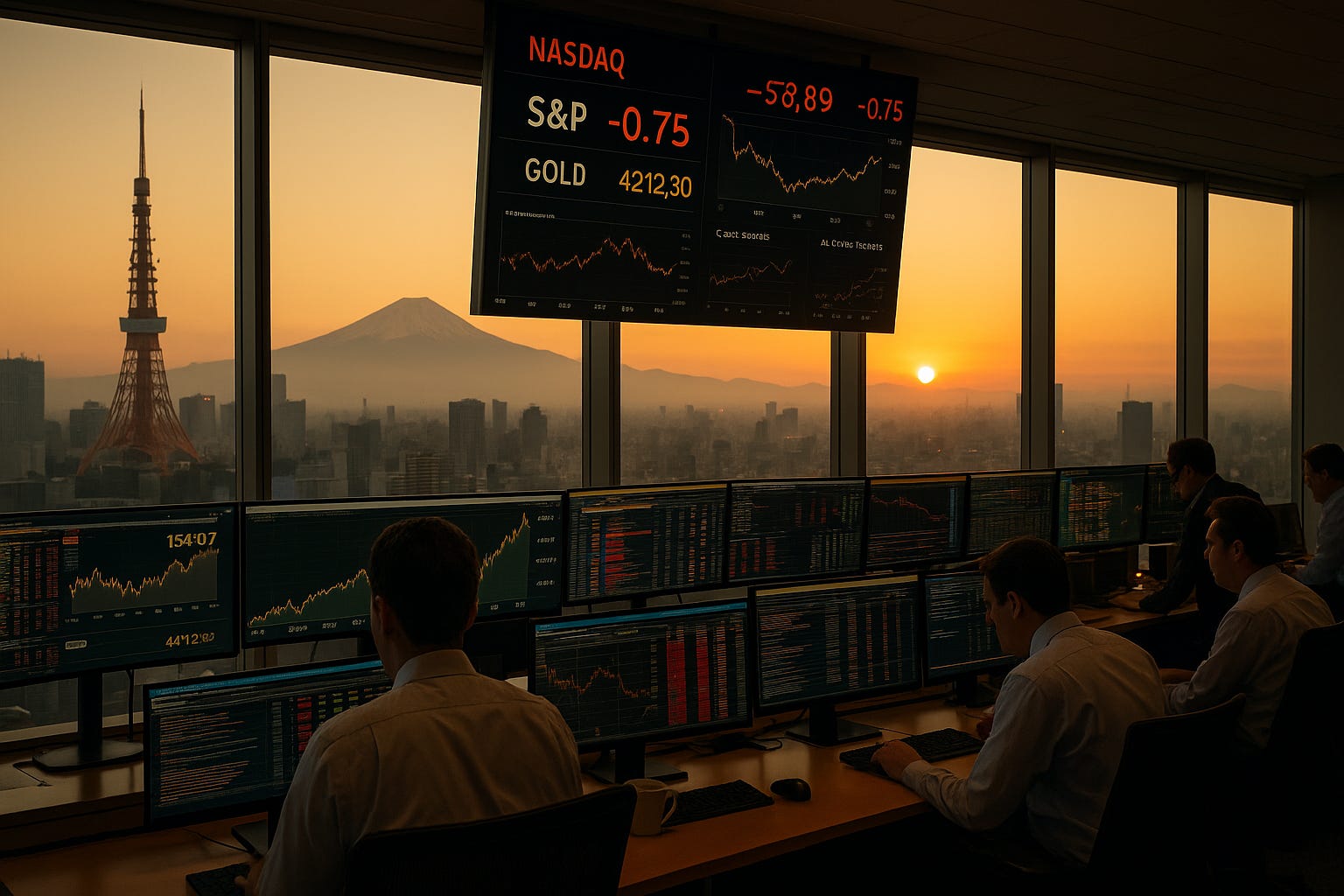 Asia Open: Trading on a Tightrope Above Credit Whispers