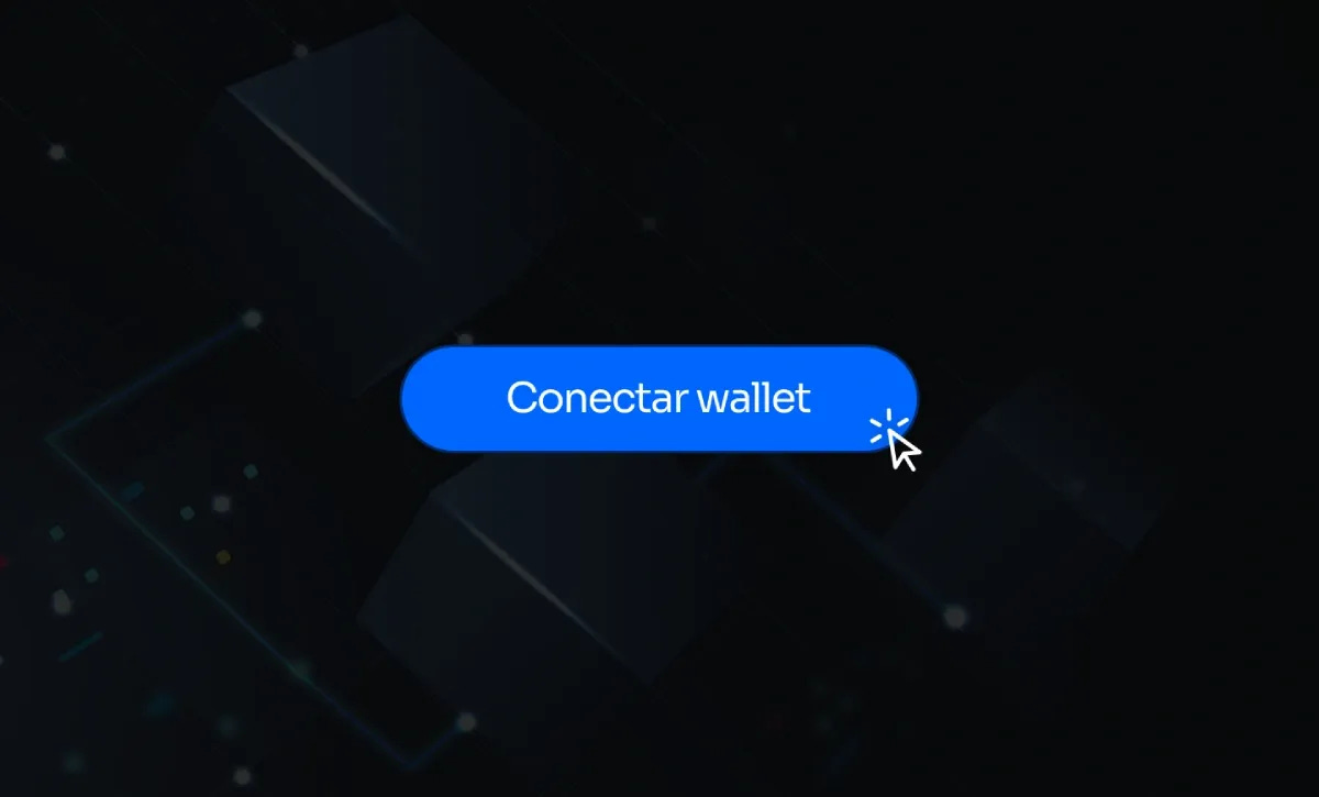 Botón que dice "Conectar wallet". Botón que dice "Conectar wallet".