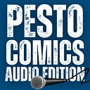Logo for Pesto Comics - Audio Edition