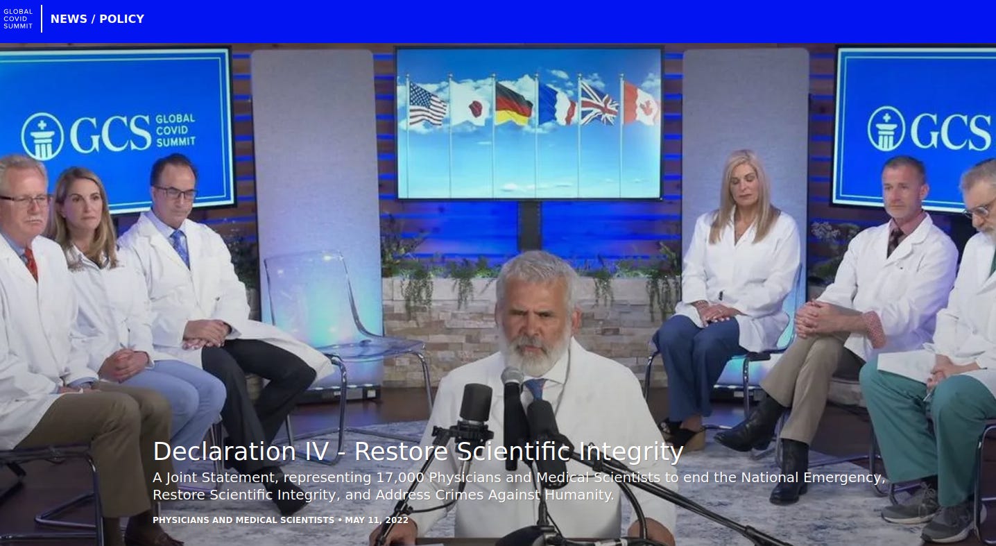 Dr. Robert Malone v čele