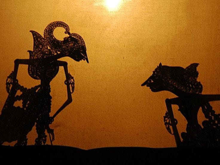 The Puppet (Wayang) Show | Shadow puppets, Background wayang aesthetic,  Puppets