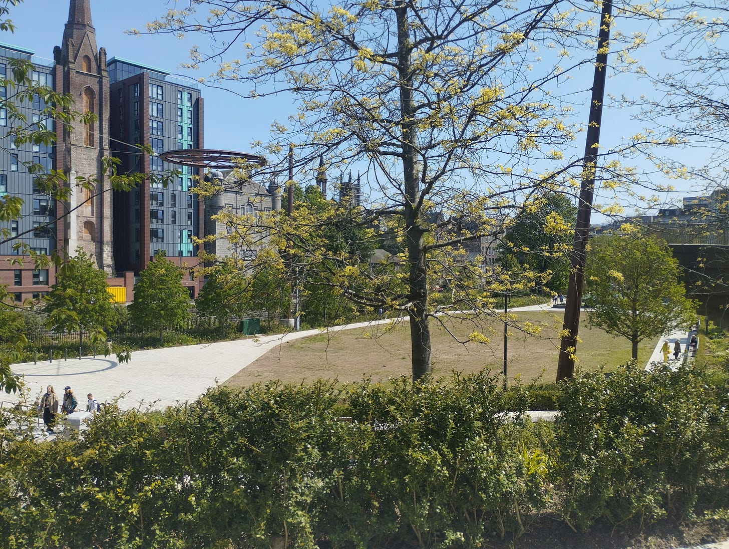 Union Terrace Gardens in May/June 2023