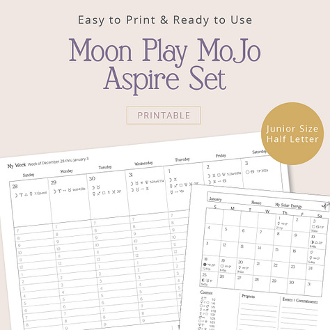 Moon & Craft's Moon Play Planner and Journal