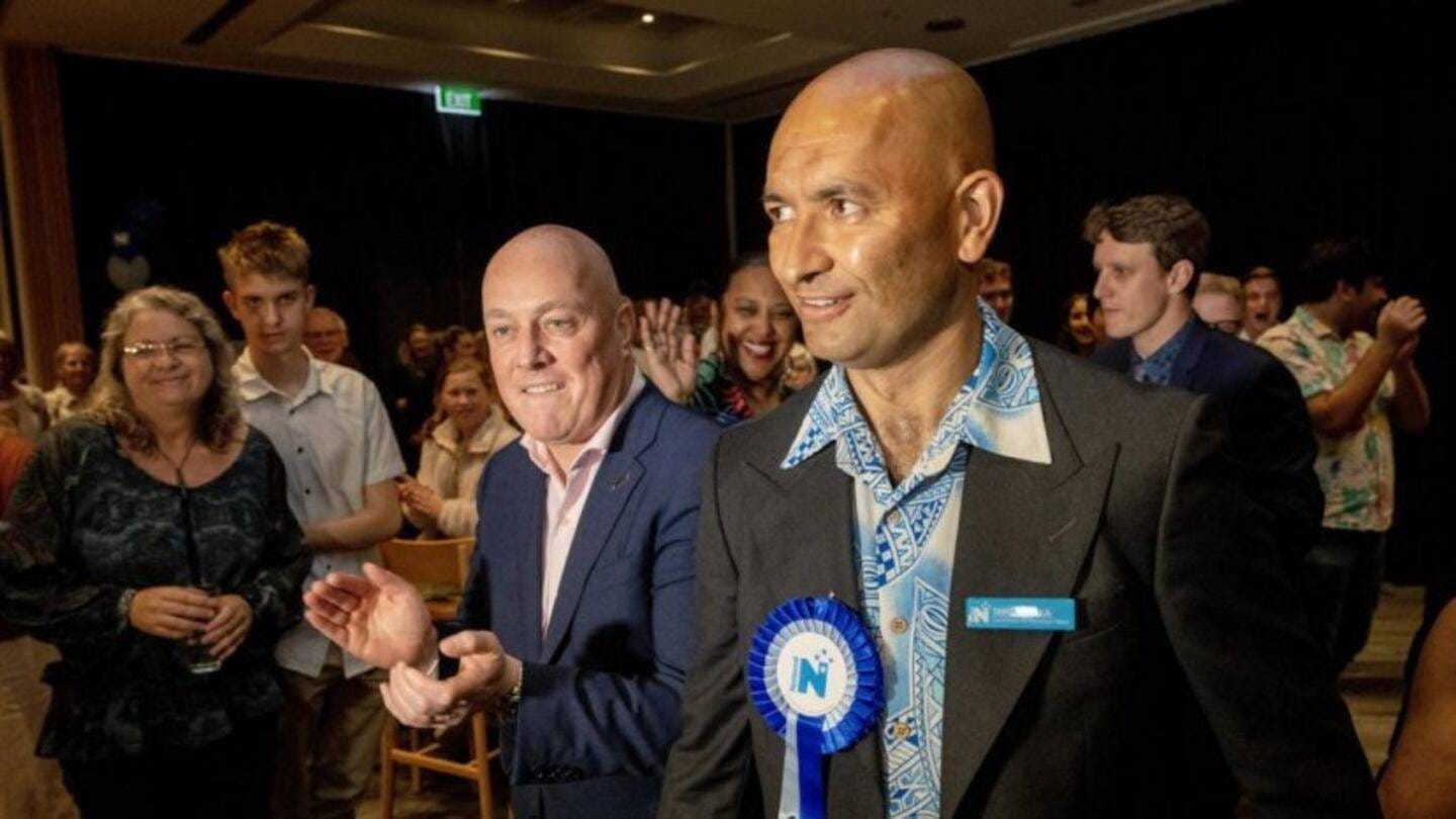 National MP Tama Potaka.