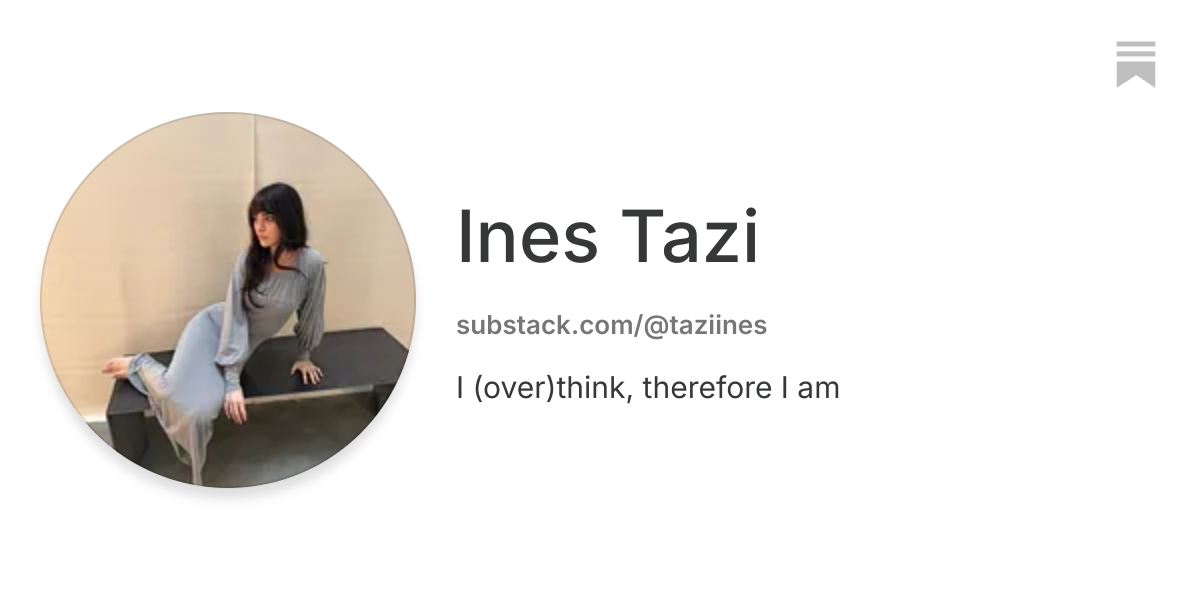 Ines Tazi | Substack
