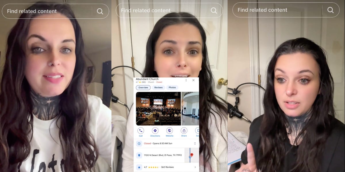 A TikToker is exposing churches that refuse to help a hungry baby A TikToker is exposing churches that refuse to help a hungry baby