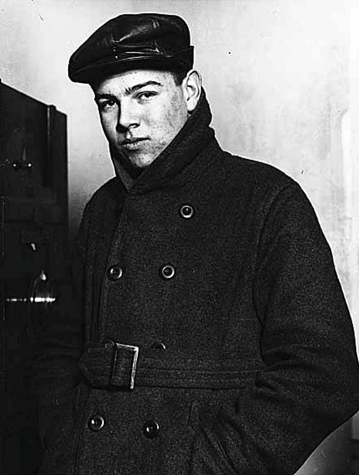 Captain Al Hubbard, young & old