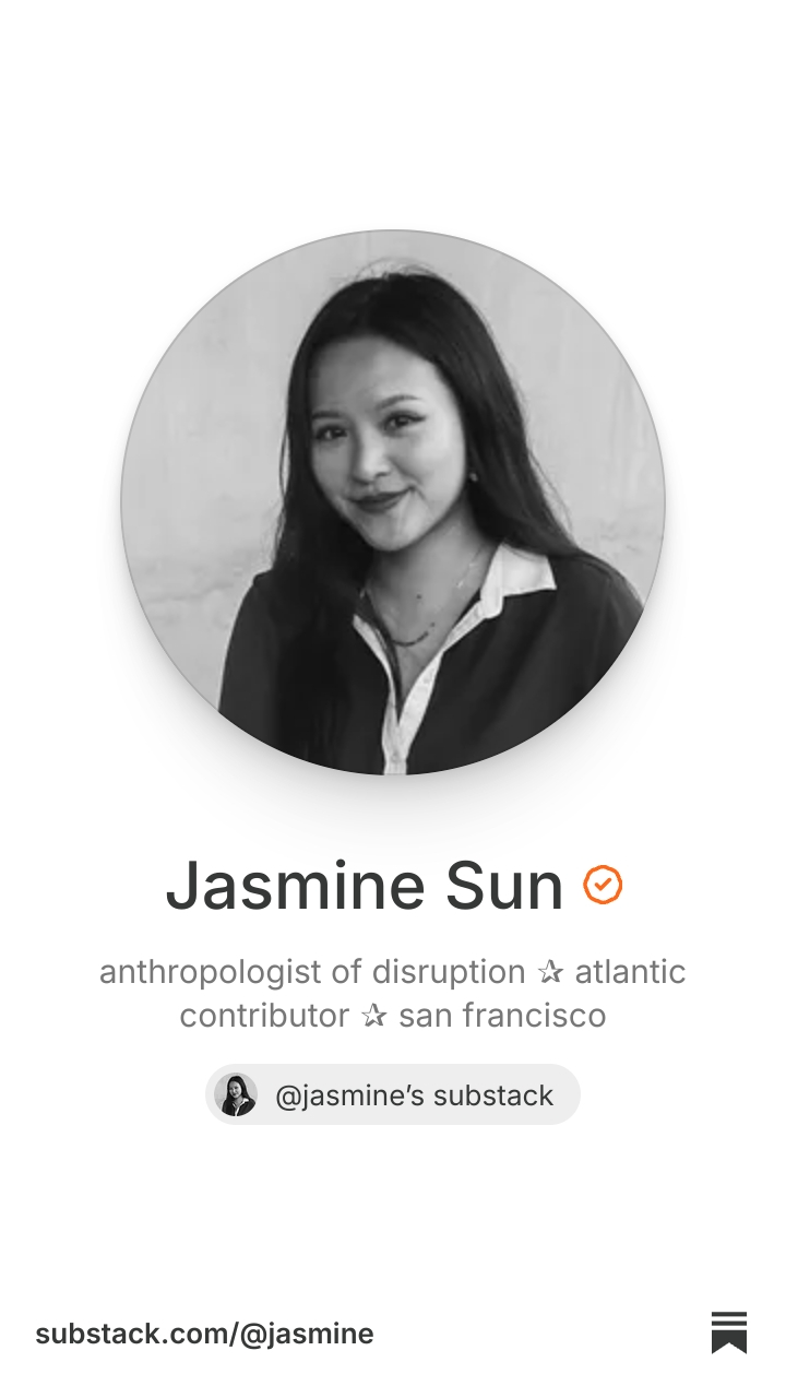 Jasmine Sun | Substack