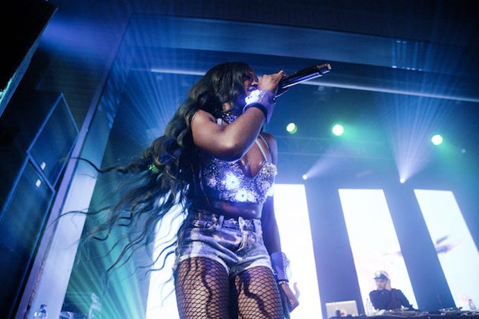 Azealia Banks Mermaid Bra-2