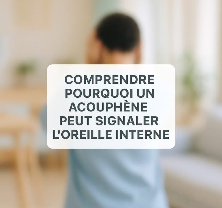 Comprendre pourquoi un acouphène peut signaler l’oreille interne