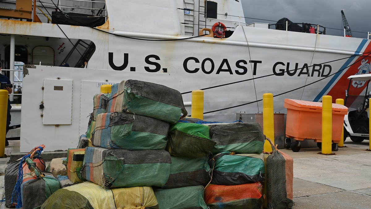 $72+ Million in Cocaine seized by US Coast Guard & Navy