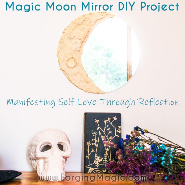 Moon Mirror DIY